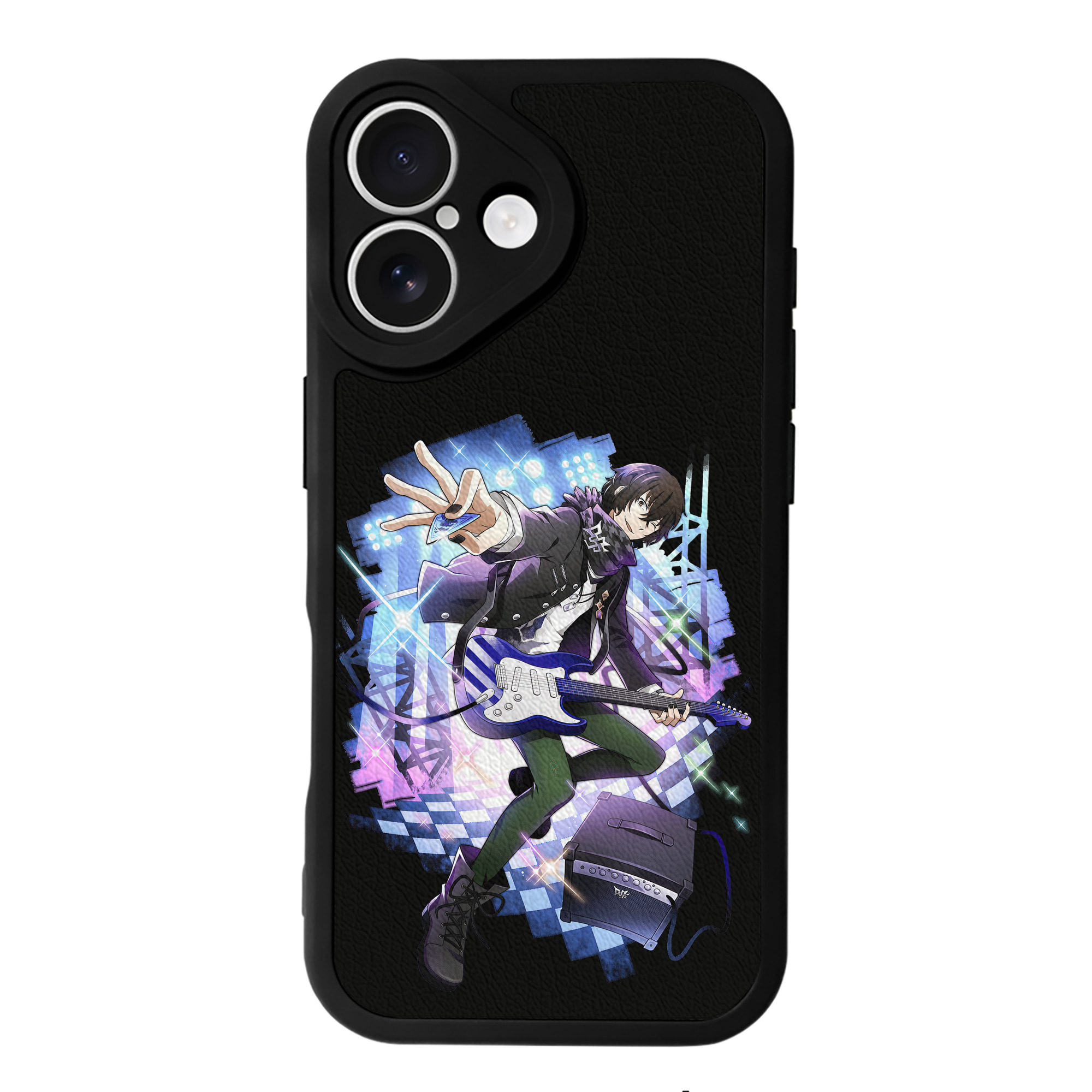 （画像用） 文豪ストレイドッグス Bungo Stray Dogs 【iPhone 16シリーズ対応】シリコンスマホケース（レザー調） 材質：シリコン